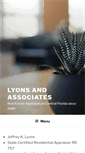 Mobile Screenshot of lyonsassociates.com